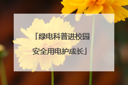 绿电科普进校园 安全用电护成长