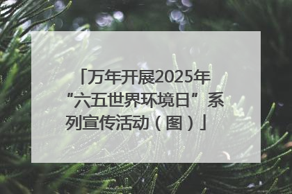 万年开展2025年“六五世界环境日”系列宣传活动（图）