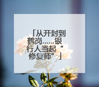 从开封到鹤岗……银行人当起“修复师”