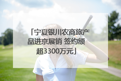 宁夏银川农商旅产品进京展销 签约额超3300万元