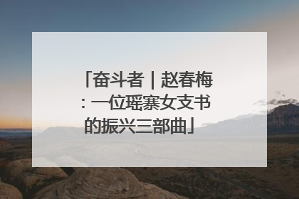 奋斗者｜赵春梅：一位瑶寨女支书的振兴三部曲