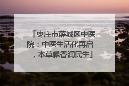 枣庄市薛城区中医院：中医生活化再启，本草飘香润民生