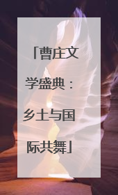 曹庄文学盛典：乡土与国际共舞