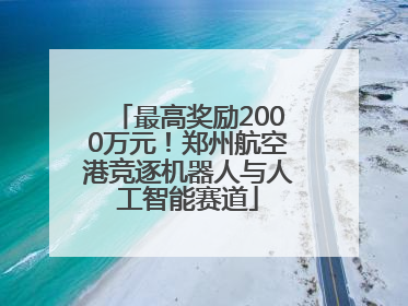 最高奖励2000万元！郑州航空港竞逐机器人与人工智能赛道