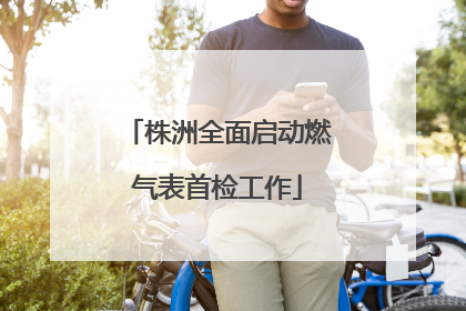 株洲全面启动燃气表首检工作
