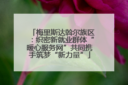梅里斯达斡尔族区：织密新就业群体“暖心服务网”共同携手筑梦“新力量”