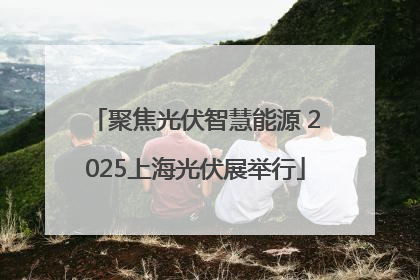聚焦光伏智慧能源 2025上海光伏展举行