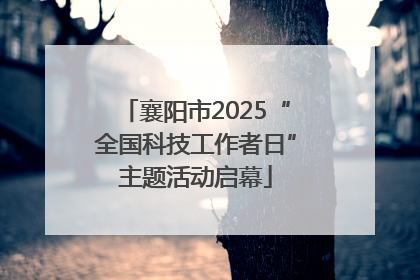 襄阳市2025“全国科技工作者日”主题活动启幕