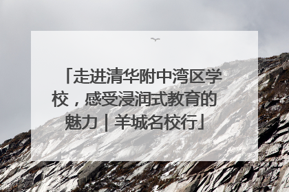 走进清华附中湾区学校，感受浸润式教育的魅力｜羊城名校行