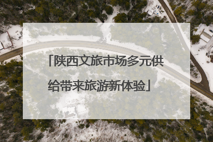 陕西文旅市场多元供给带来旅游新体验