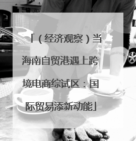 （经济观察）当海南自贸港遇上跨境电商综试区：国际贸易添新动能