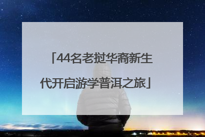 44名老挝华裔新生代开启游学普洱之旅